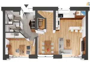 Prodej rodinného domu, Strančice, 104 m2