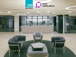 Pronájem kanceláře, Praha - Karlín, Sokolovská, 635 m2