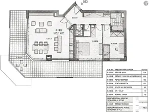 Pronájem bytu 3+kk, Praha - Hloubětín, Nademlejnská, 92 m2