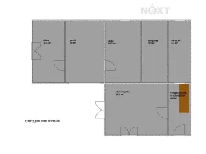 Prodej chalupy, Podmokly, 60 m2