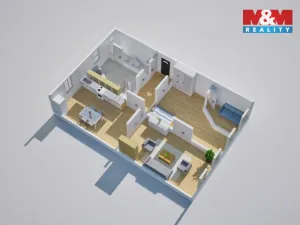 Prodej bytu 3+kk, Teplice, Duchcovská, 88 m2