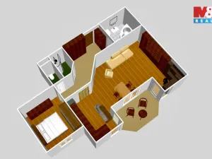 Pronájem bytu 2+kk, Brno, Poslušného, 65 m2