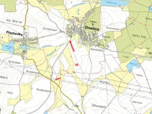 Prodej pole, Dnešice, 10387 m2