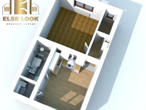 Pronájem bytu 2+kk, Černíkovice, 40 m2