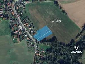 Prodej podílu pozemku pro bydlení, Koberovice, 3077 m2