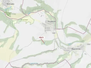 Dražba pozemku, Ivančice, 789 m2