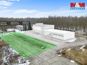 Pronájem výrobních prostor, Libušín, Důl Max, 768 m2