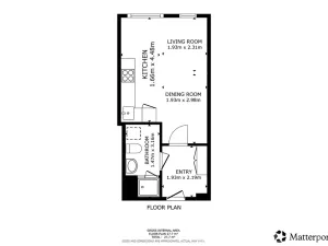 Pronájem bytu 1+kk, Praha - Nusle, Maroldova, 28 m2