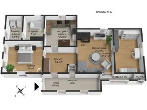 Prodej zemědělské usedlosti, Popovice, 718 m2