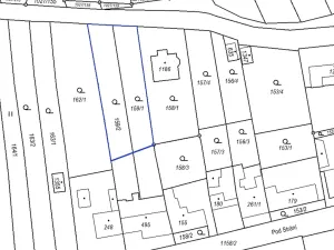 Prodej pozemku pro bydlení, Zlín, 722 m2