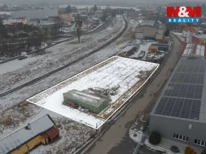 Pronájem komerčního pozemku, Chrást, 1600 m2