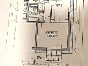 Prodej bytu 2+kk, Hostivice, Žitná, 45 m2