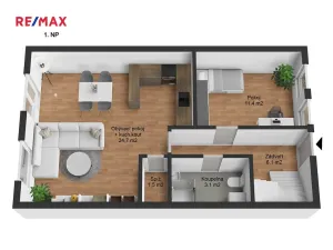 Prodej rodinného domu, Škvorec, Lipová, 112 m2