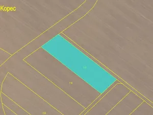 Prodej pole, Chropyně, 1211 m2