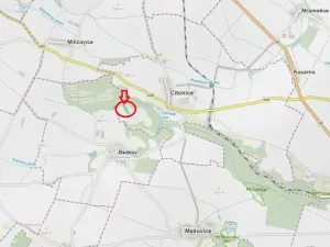 Prodej lesa, Citonice, 1777 m2