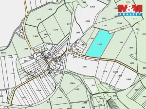 Prodej pole, Velečín, 33271 m2