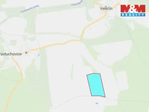 Prodej pole, Velečín, 62047 m2