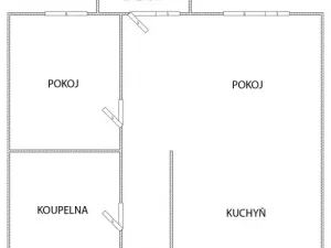 Pronájem bytu 2+kk, Zásmuky, Barákova, 53 m2
