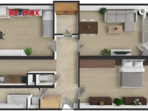 Pronájem bytu 3+1, Brandýs nad Labem-Stará Boleslav, Brázdimská, 80 m2