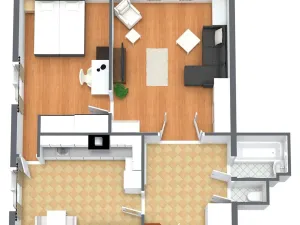 Pronájem bytu 2+1, Praha - Žižkov, Biskupcova, 69 m2