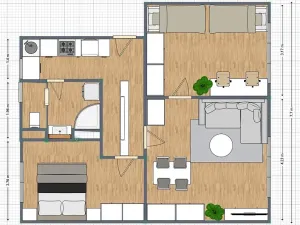 Pronájem bytu 3+1, Meziboří, Hornická, 62 m2