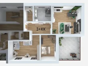 Prodej bytu 3+kk, Litvínov, Horská, 117 m2