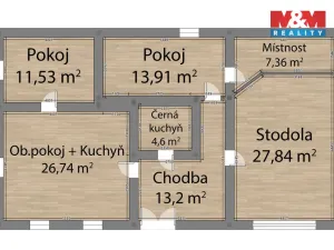 Prodej rodinného domu, Chodská Lhota, 146 m2