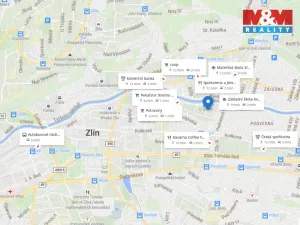 Pronájem bytu 3+kk, Zlín, Benešovo nábřeží, 65 m2