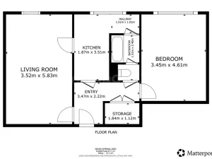 Prodej bytu 2+1, Líně, Vodárenská, 57 m2