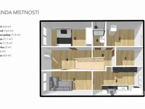 Prodej rodinného domu, Vroutek, Na Hůrce, 140 m2