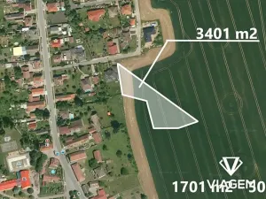 Prodej podílu pole, Chudeřice, 1700 m2
