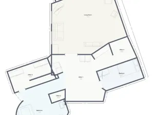 Pronájem bytu 3+kk, Vodochody, U Pošty, 153 m2