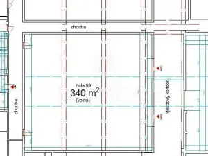 Pronájem skladu, Praha - Michle, Magistrů, 340 m2