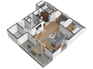 Prodej bytu 3+kk, Praha - Zbraslav, K Radotínu, 83 m2