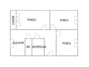 Prodej bytu 3+1, Krupka - Maršov, Karla Čapka, 79 m2