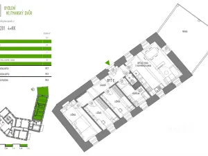 Prodej bytu 4+kk, Písek, Kocínova, 92 m2
