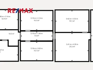 Pronájem skladu, Pardubice, Bohdanečská, 390 m2