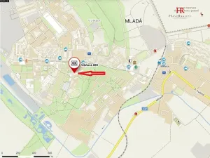 Prodej garážového stání, Milovice, Višňová, 13 m2