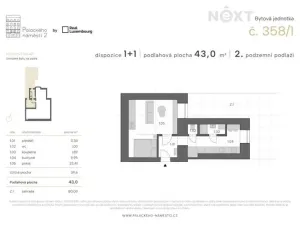 Prodej bytu 1+1, Praha - Nové Město, Palackého náměstí, 43 m2