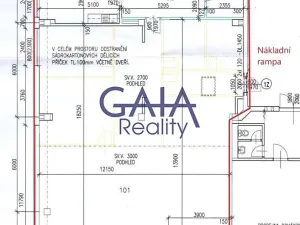 Pronájem obchodního prostoru, Prostějov, Plumlovská, 262 m2