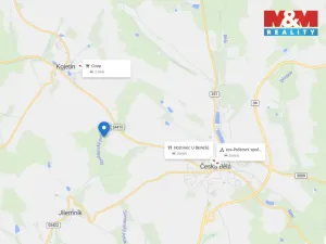 Prodej lesa, Česká Bělá, 1126 m2