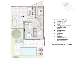 Prodej rodinného domu, Vodice, Chorvatsko, 150 m2