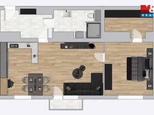 Prodej bytu 2+kk, Chrudim - Chrudim IV, Palackého třída, 72 m2