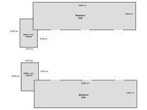 Pronájem skladu, Kolín, K Raškovci, 1785 m2