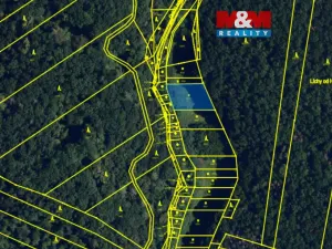 Prodej louky, Střelice, 1011 m2