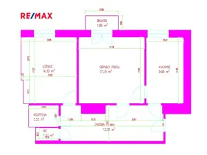 Prodej bytu 2+1, Praha - Vršovice, Bělocerkevská, 62 m2
