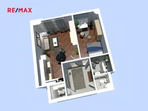 Prodej bytu 2+1, Praha - Krč, Pacovská, 48 m2