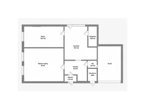 Prodej rodinného domu, Dolní Roveň, 84 m2