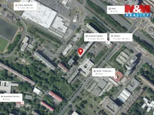 Pronájem bytu 1+kk, Most, K. H. Máchy, 34 m2