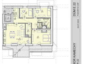 Prodej bytu 4+kk, Brno, Chvalovka, 68 m2